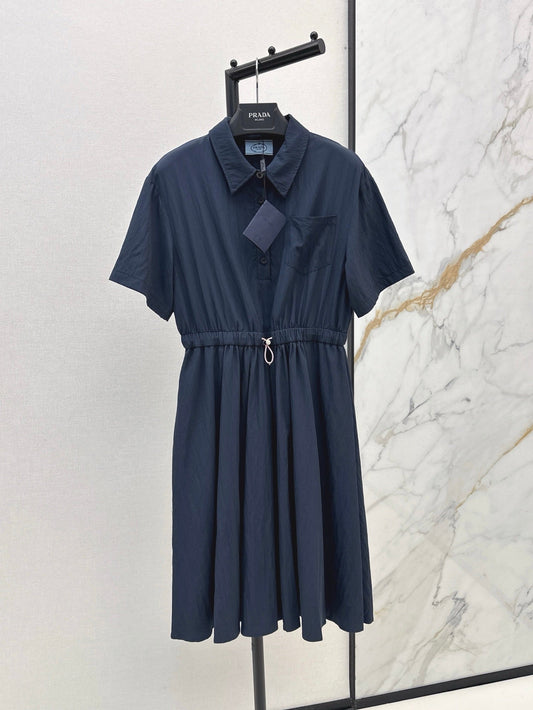 P 25ss drawstring dress