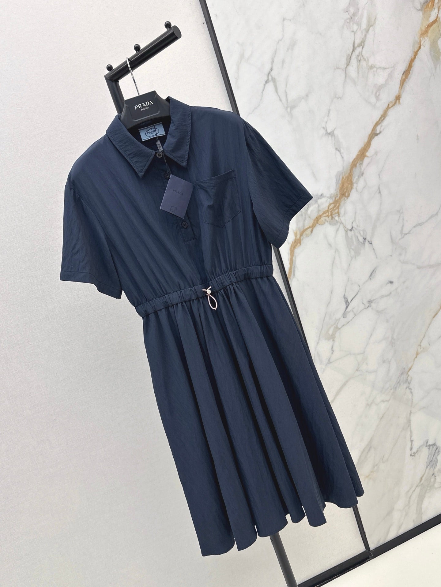 P 25ss drawstring dress