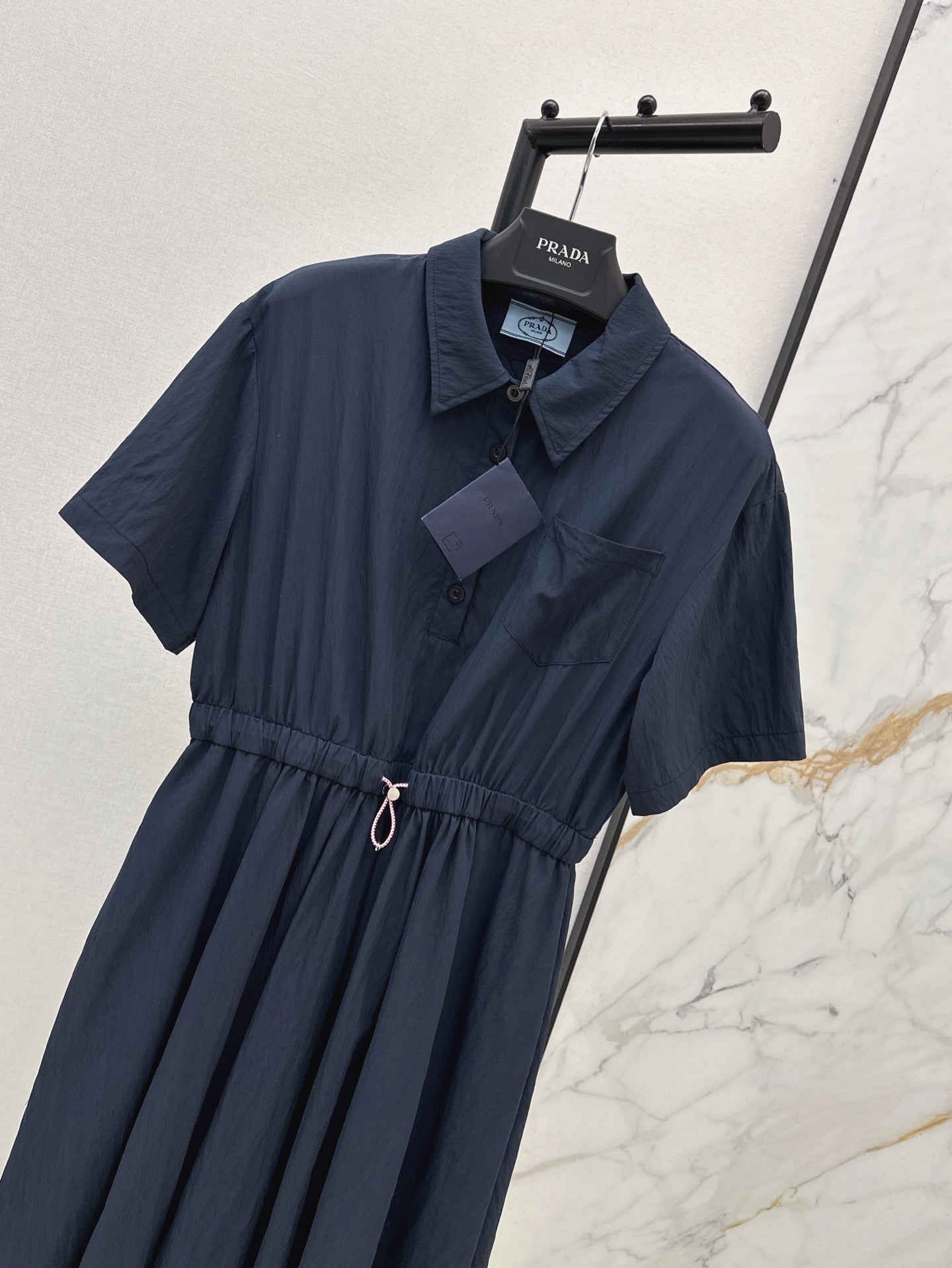 P 25ss drawstring dress