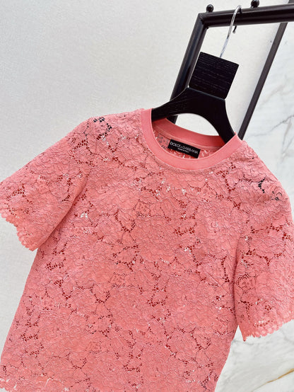 Do 25SS lace T-shirt
