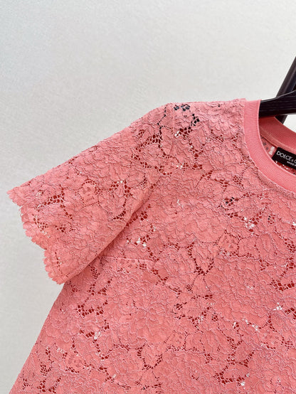 Do 25SS lace T-shirt