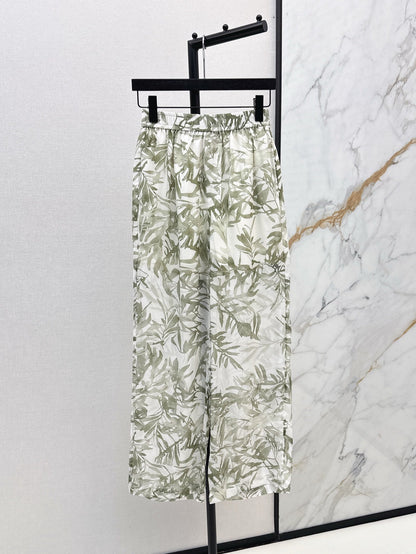 bru 25SS silk pants