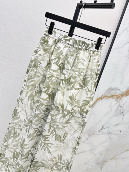 bru 25SS silk pants