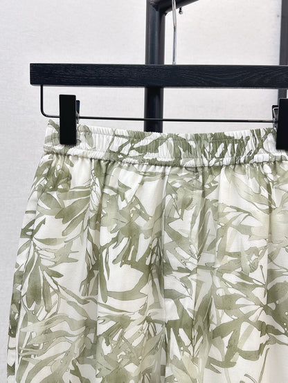 bru 25SS silk pants