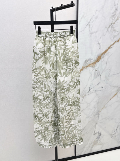 bru 25SS silk pants