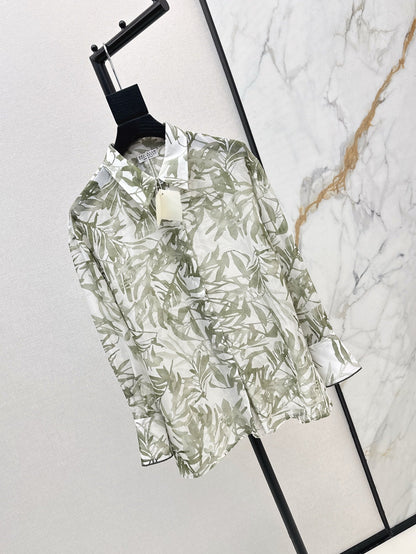 bru 25SS silk shirt