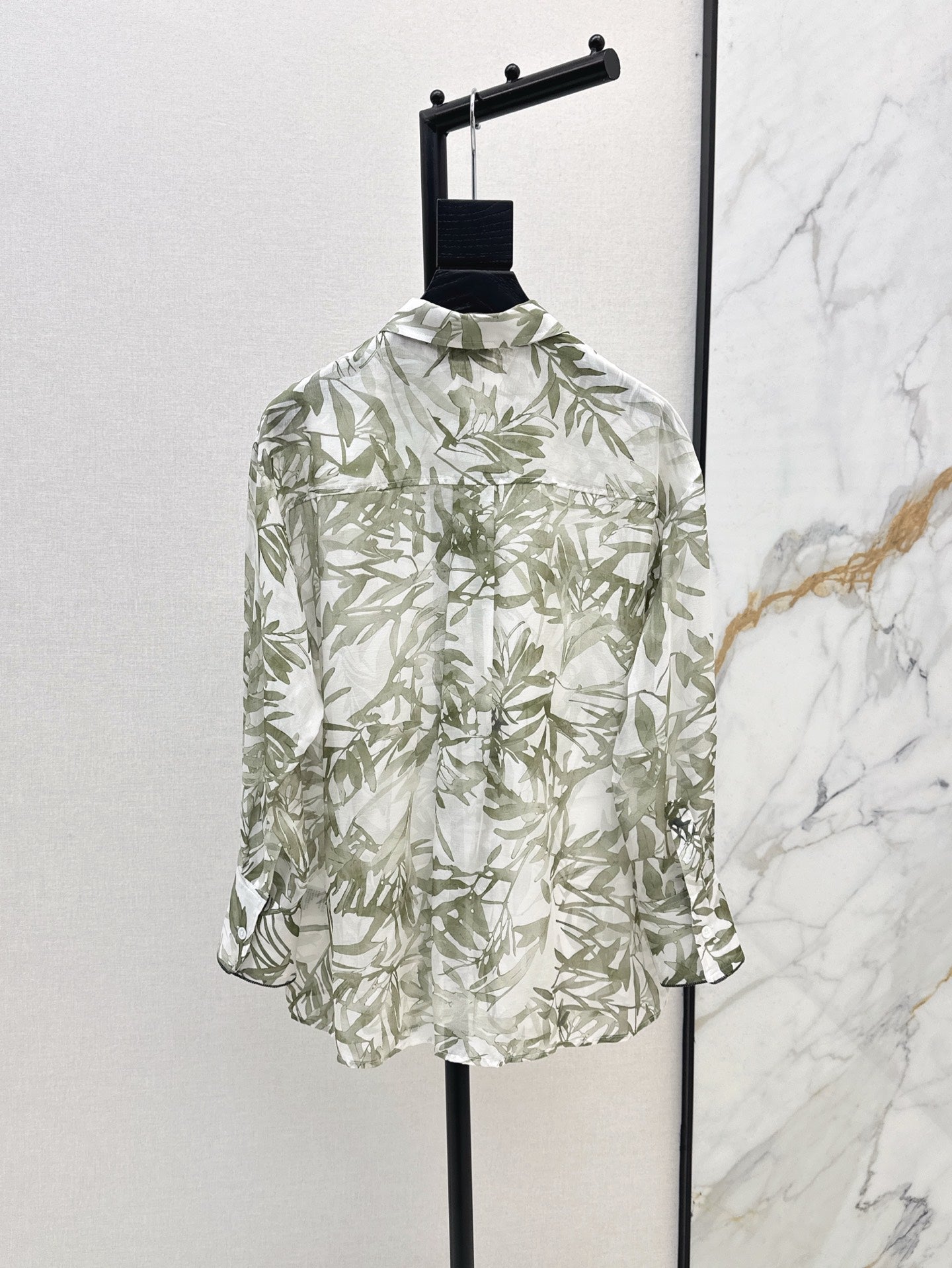 bru 25SS silk shirt