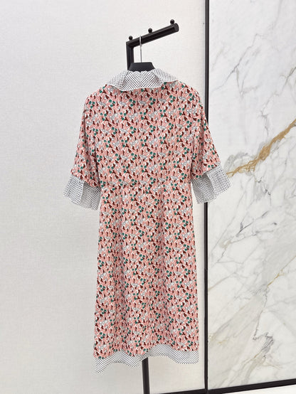 p 25SS floral dress