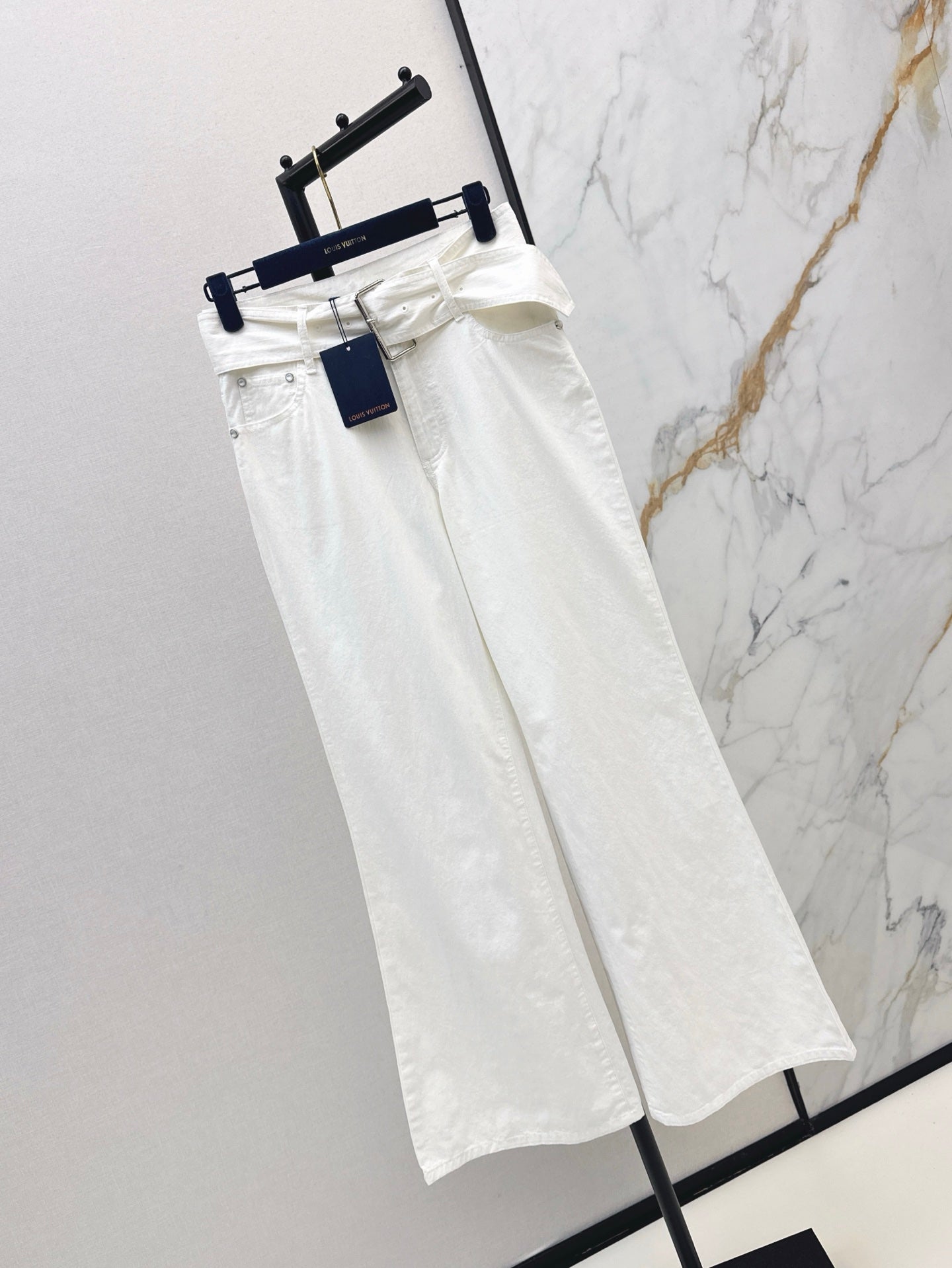 L 25ss belt jeans
