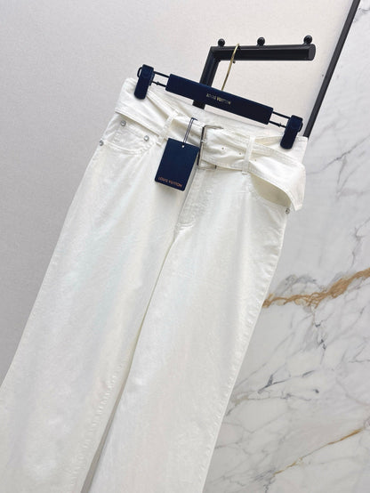 L 25ss belt jeans
