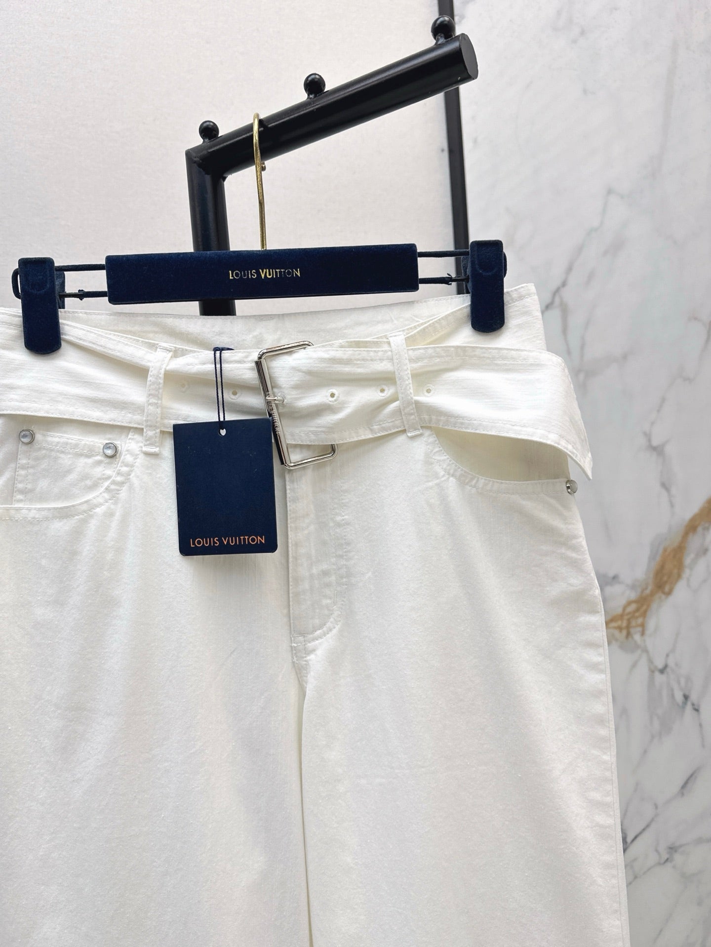 L 25ss belt jeans