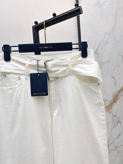 L 25ss belt jeans