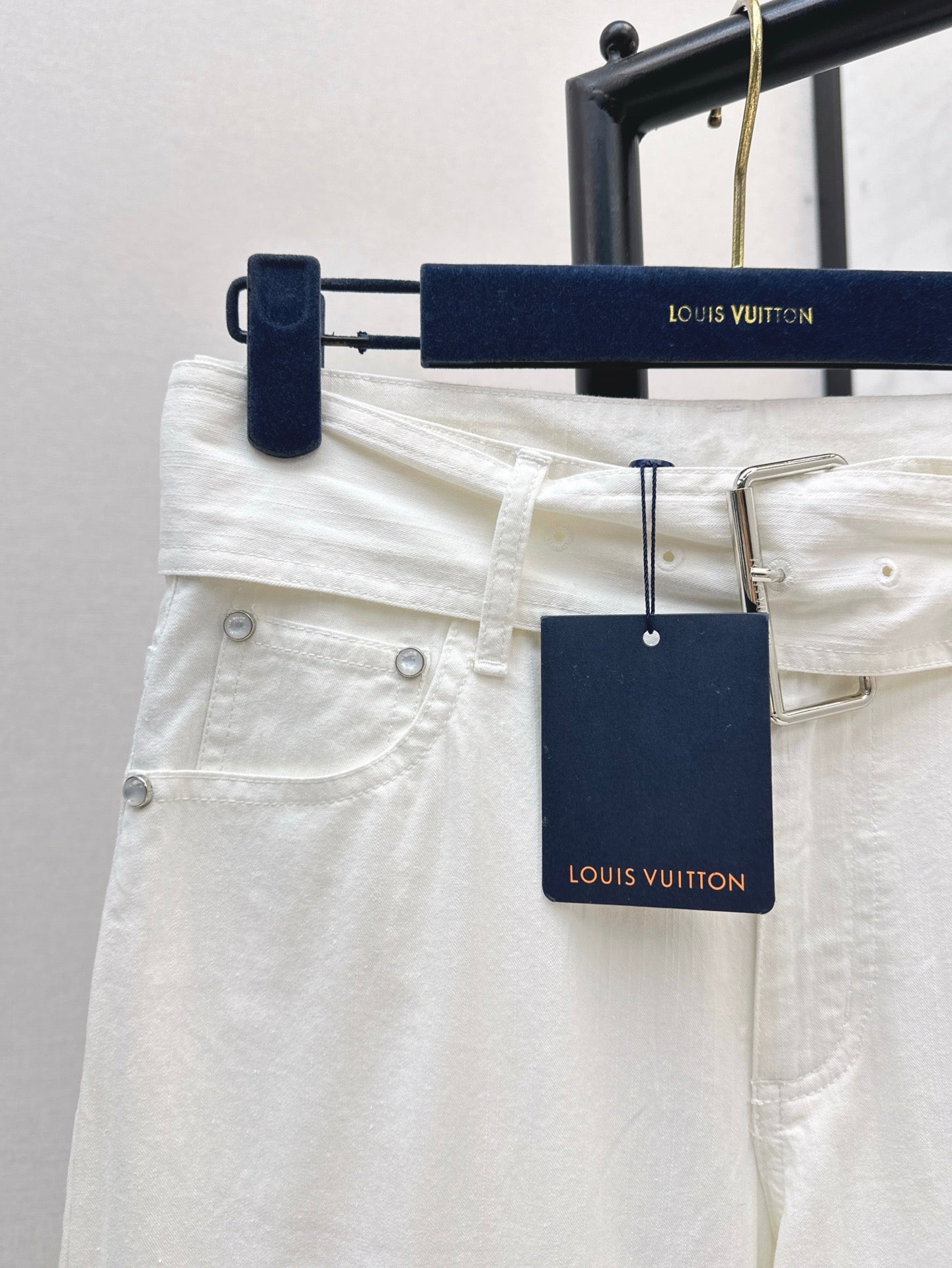 L 25ss belt jeans