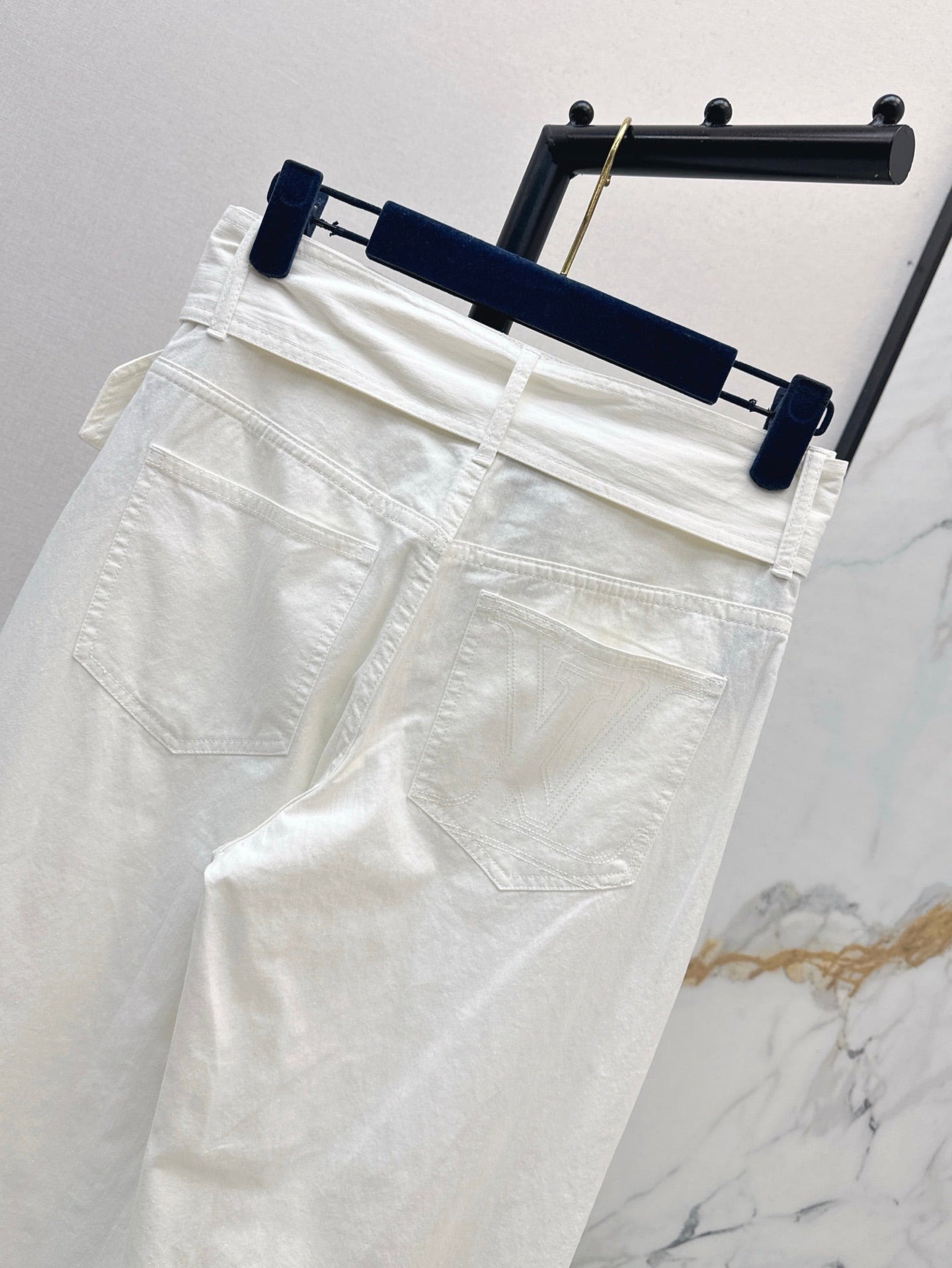 L 25ss belt jeans
