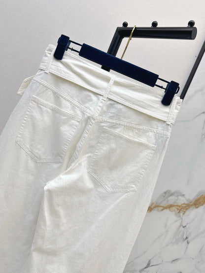 L 25ss belt jeans