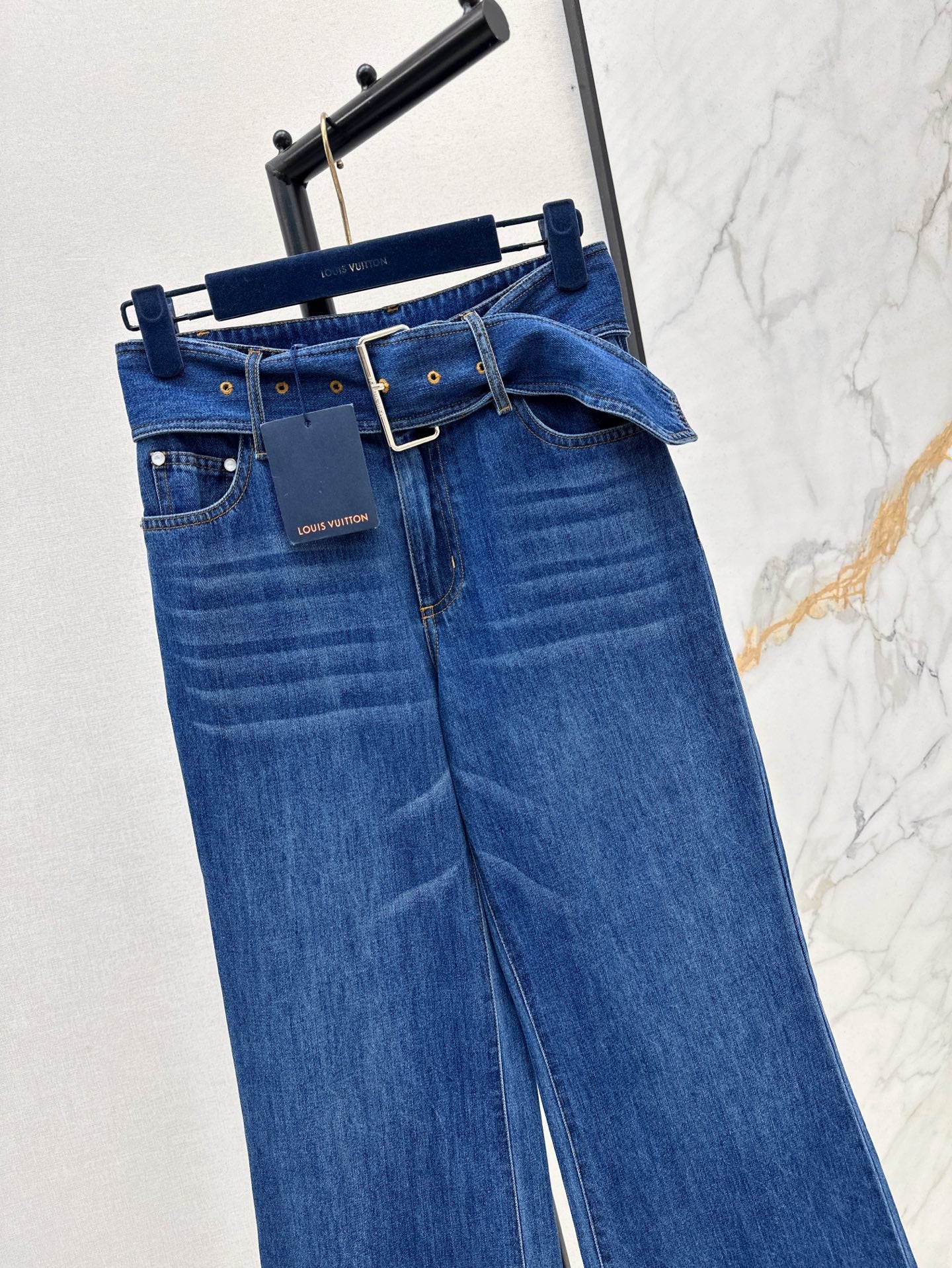 L 25ss belt jeans