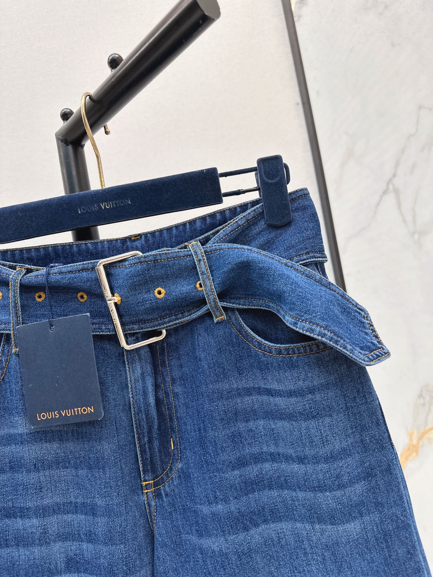 L 25ss belt jeans