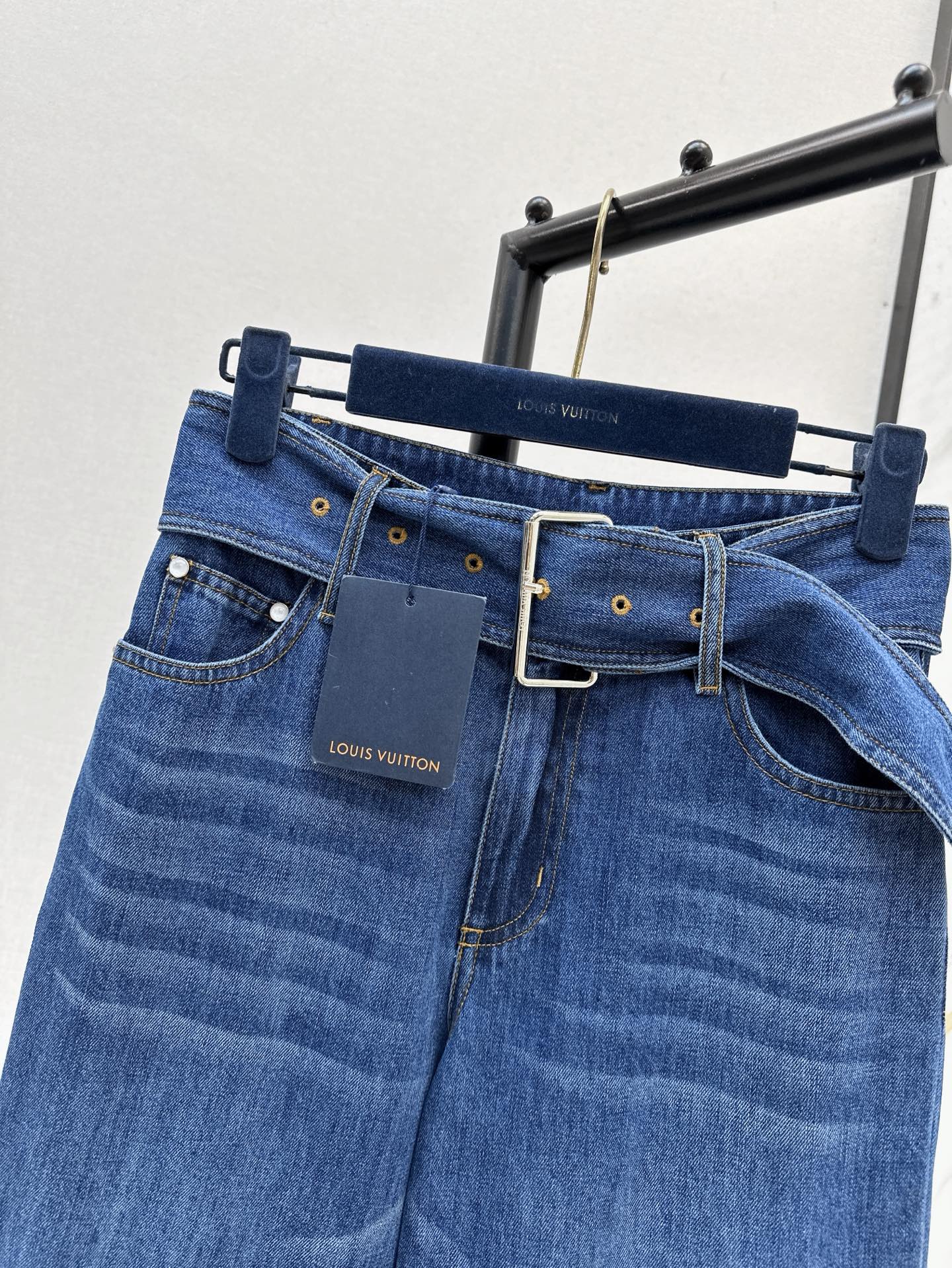 L 25ss belt jeans