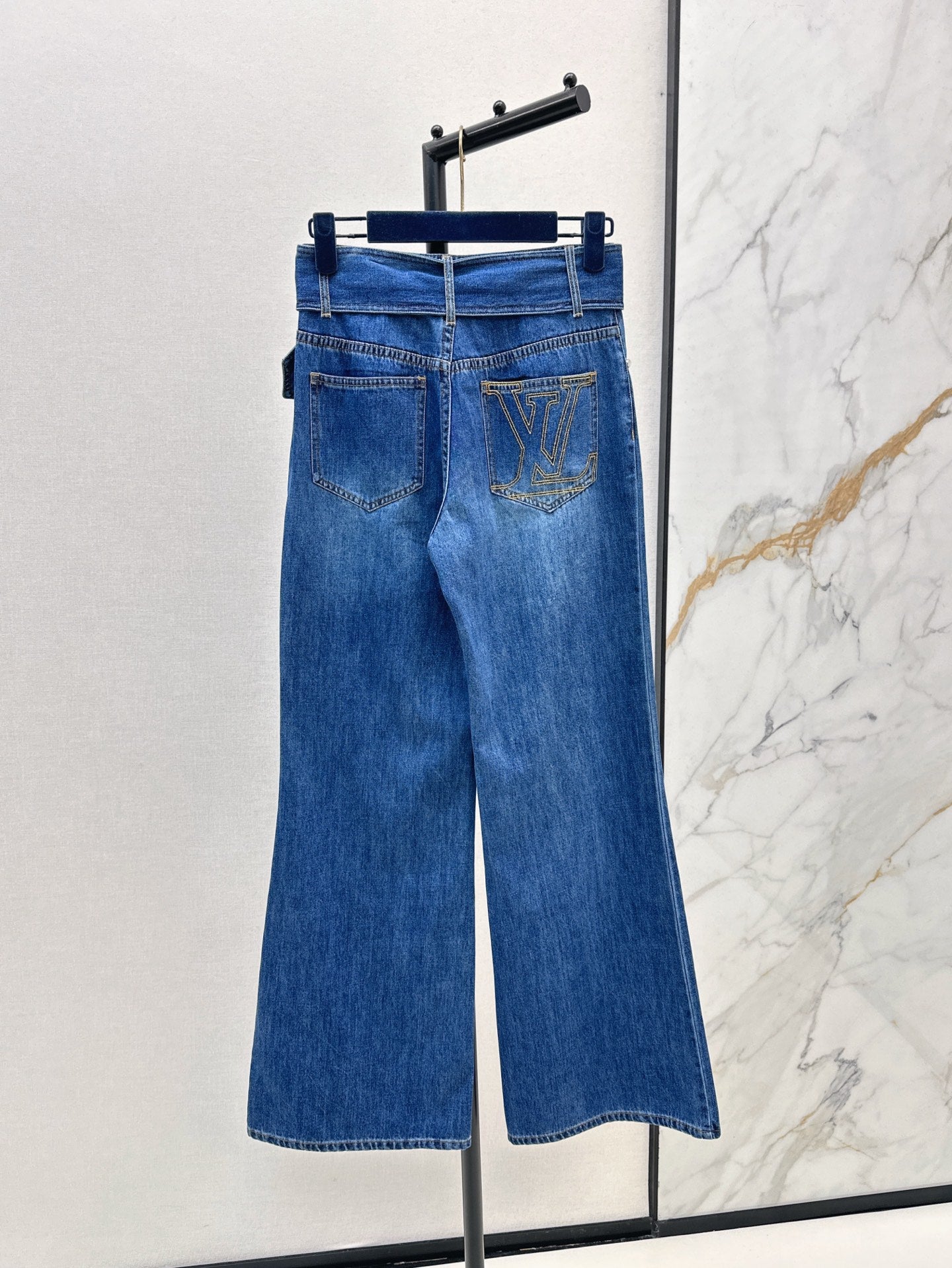 L 25ss belt jeans