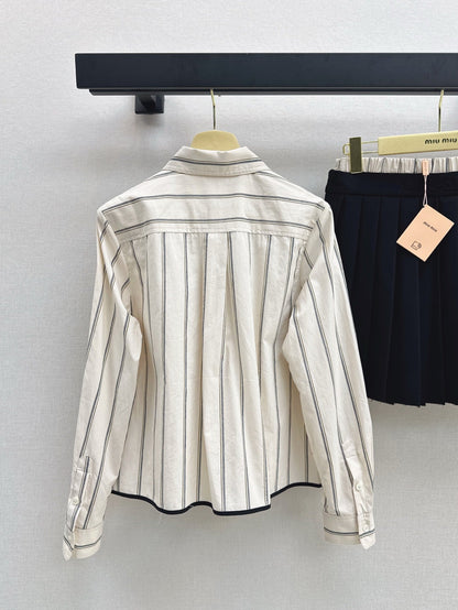 Mi 25ss shirt skirt set