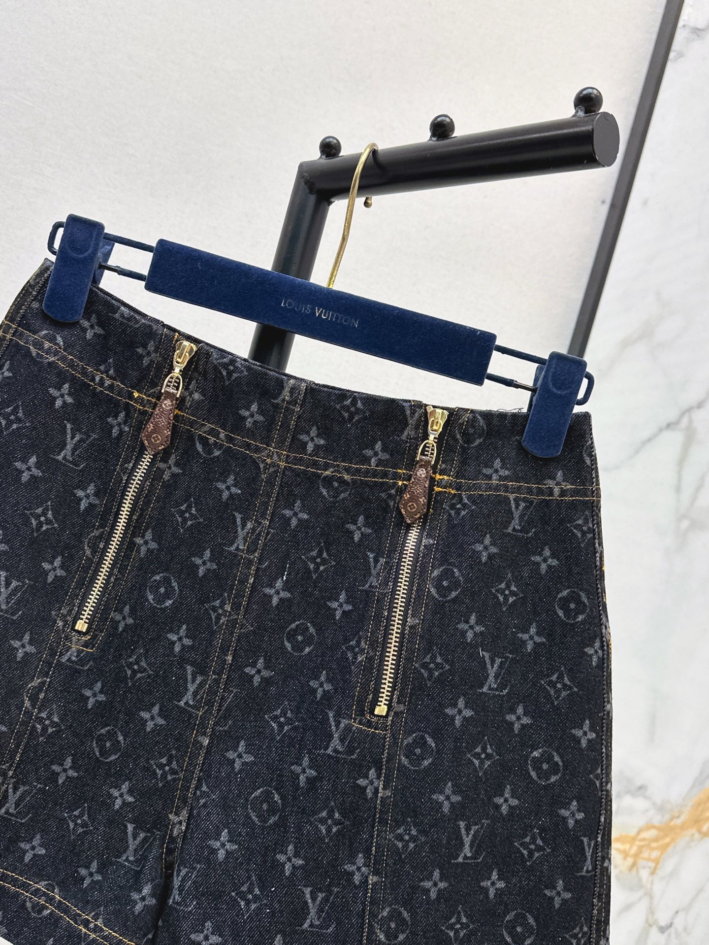 L 25ss denim shorts