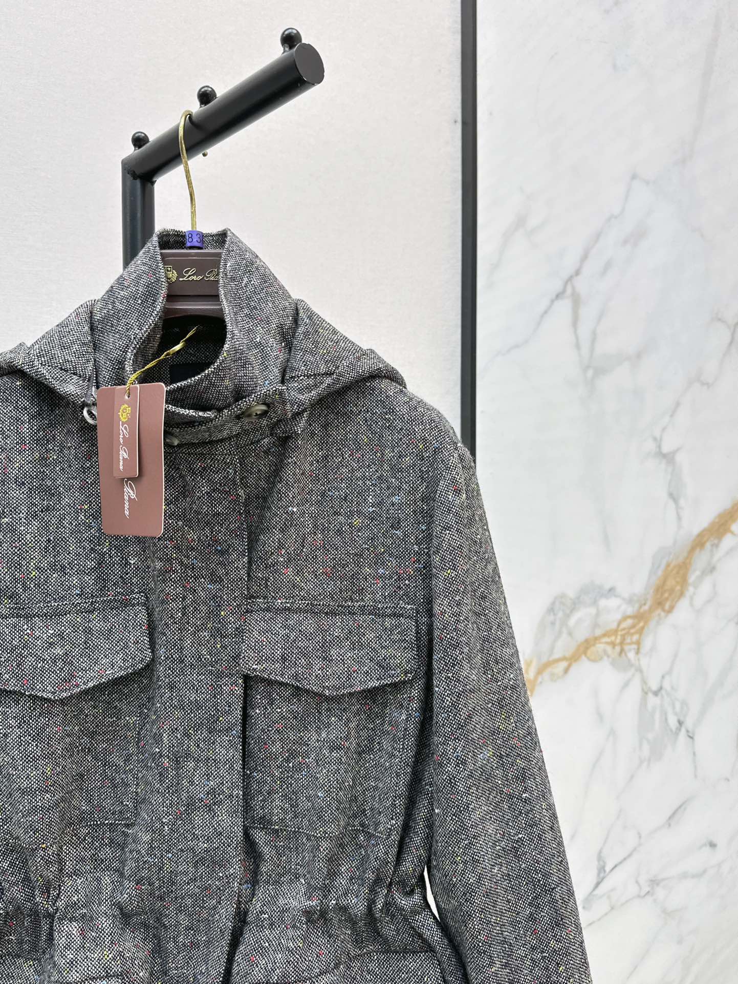 Lo 25ss hooded jacket