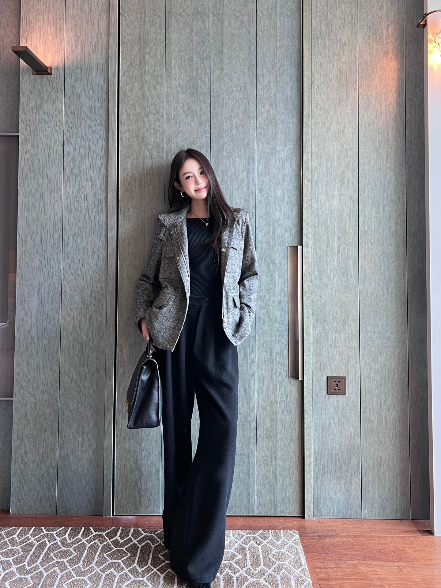 Lo 25ss hooded jacket