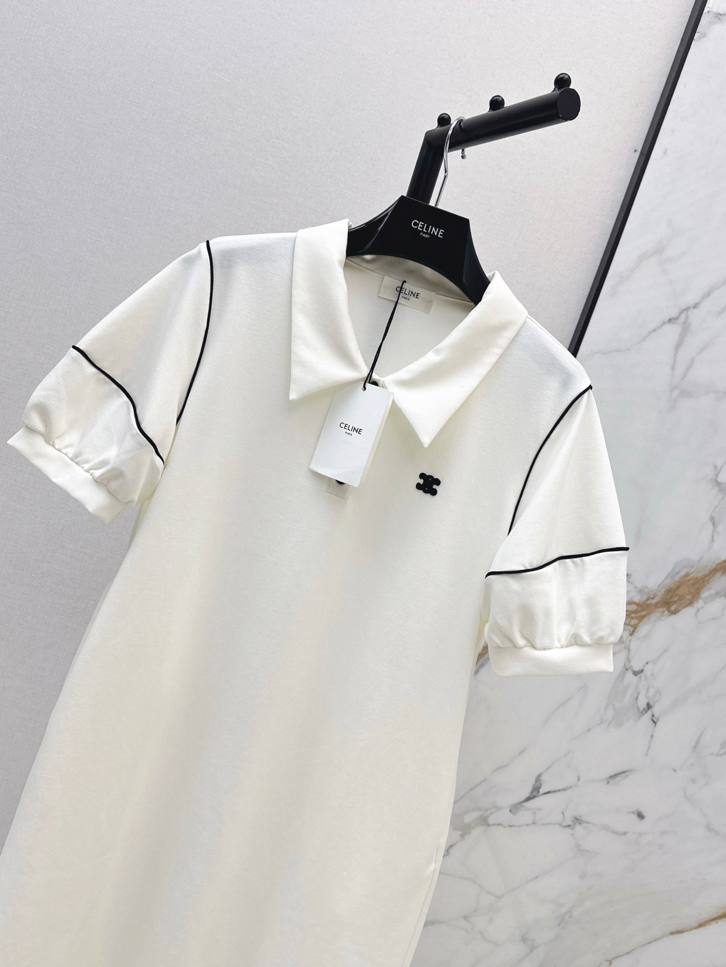 Ce 25ss embroidered dress