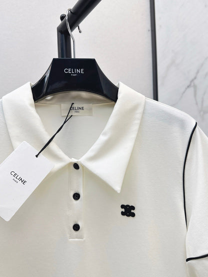 Ce 25ss embroidered dress