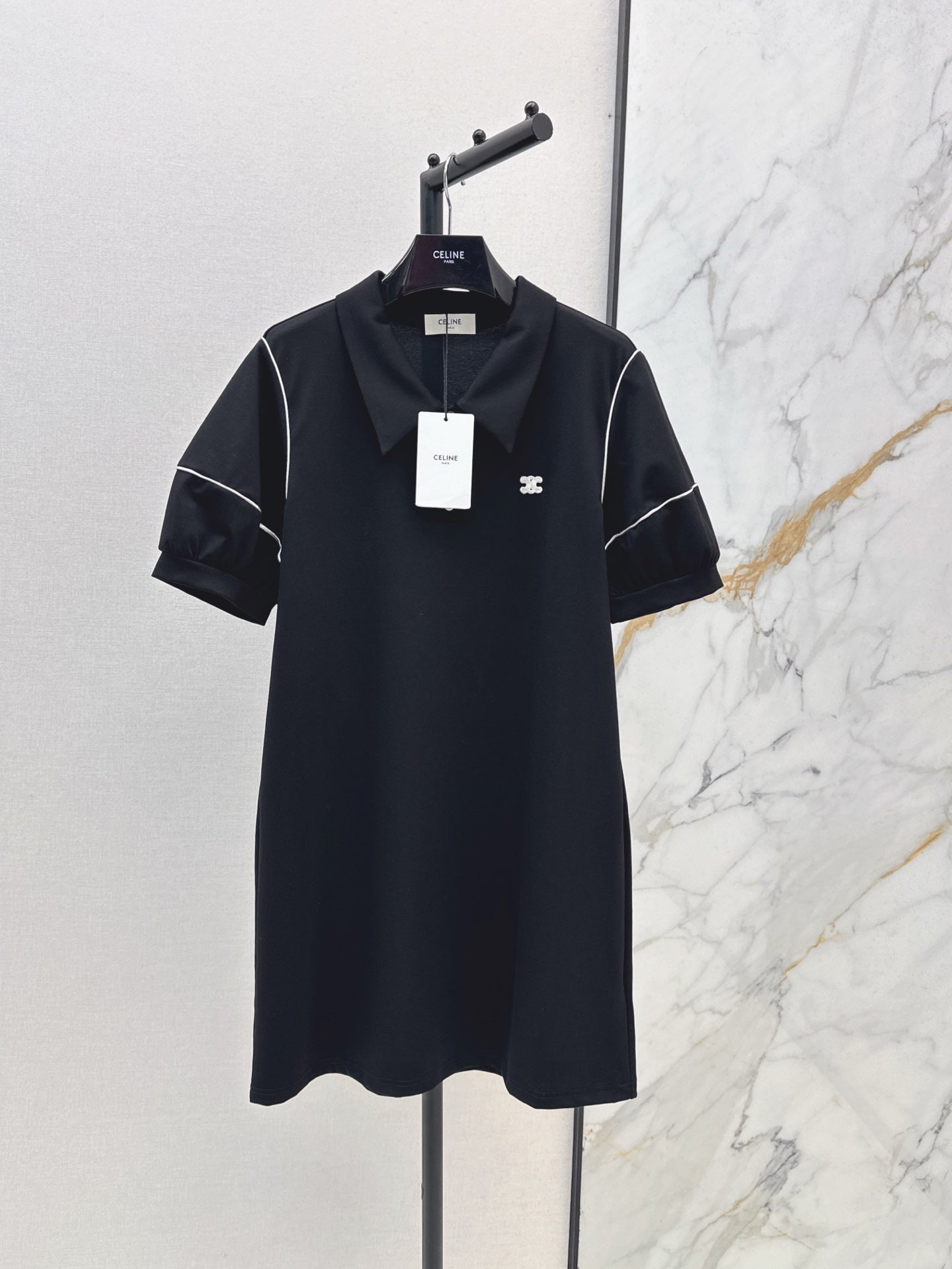 Ce 25ss embroidered dress