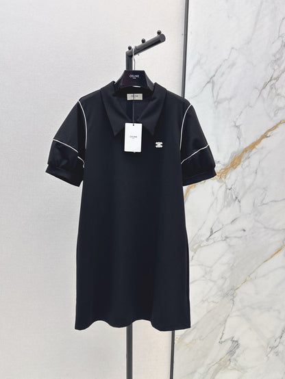 Ce 25ss embroidered dress
