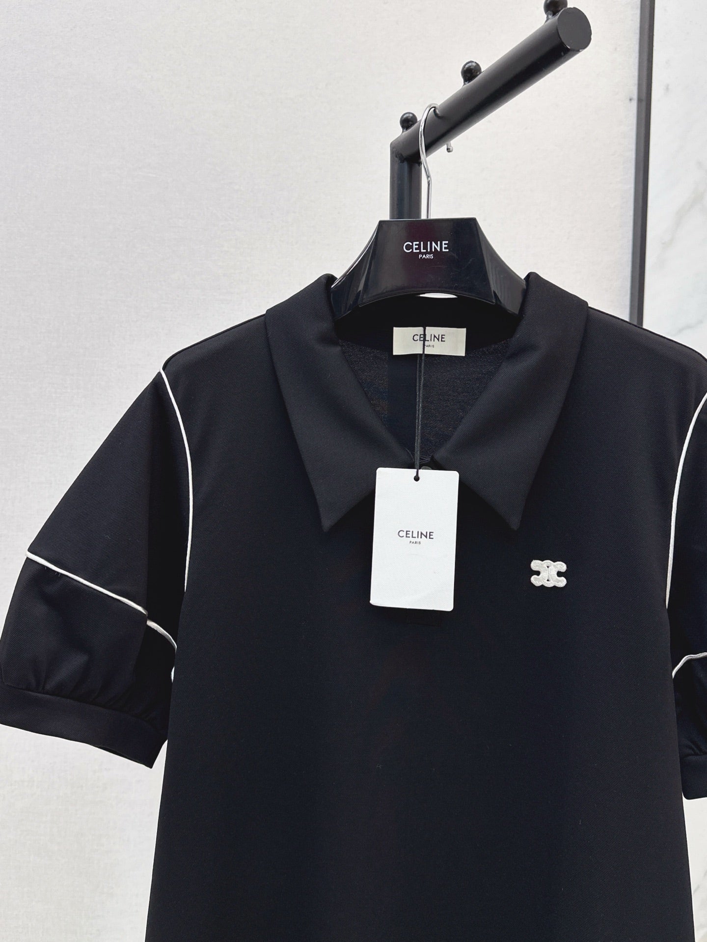 Ce 25ss embroidered dress