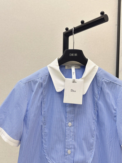 Dio 25ss embroidered shirt