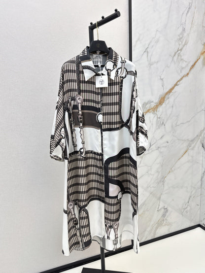 H 25ss silk dress