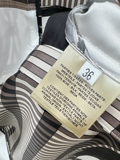 H 25ss silk dress