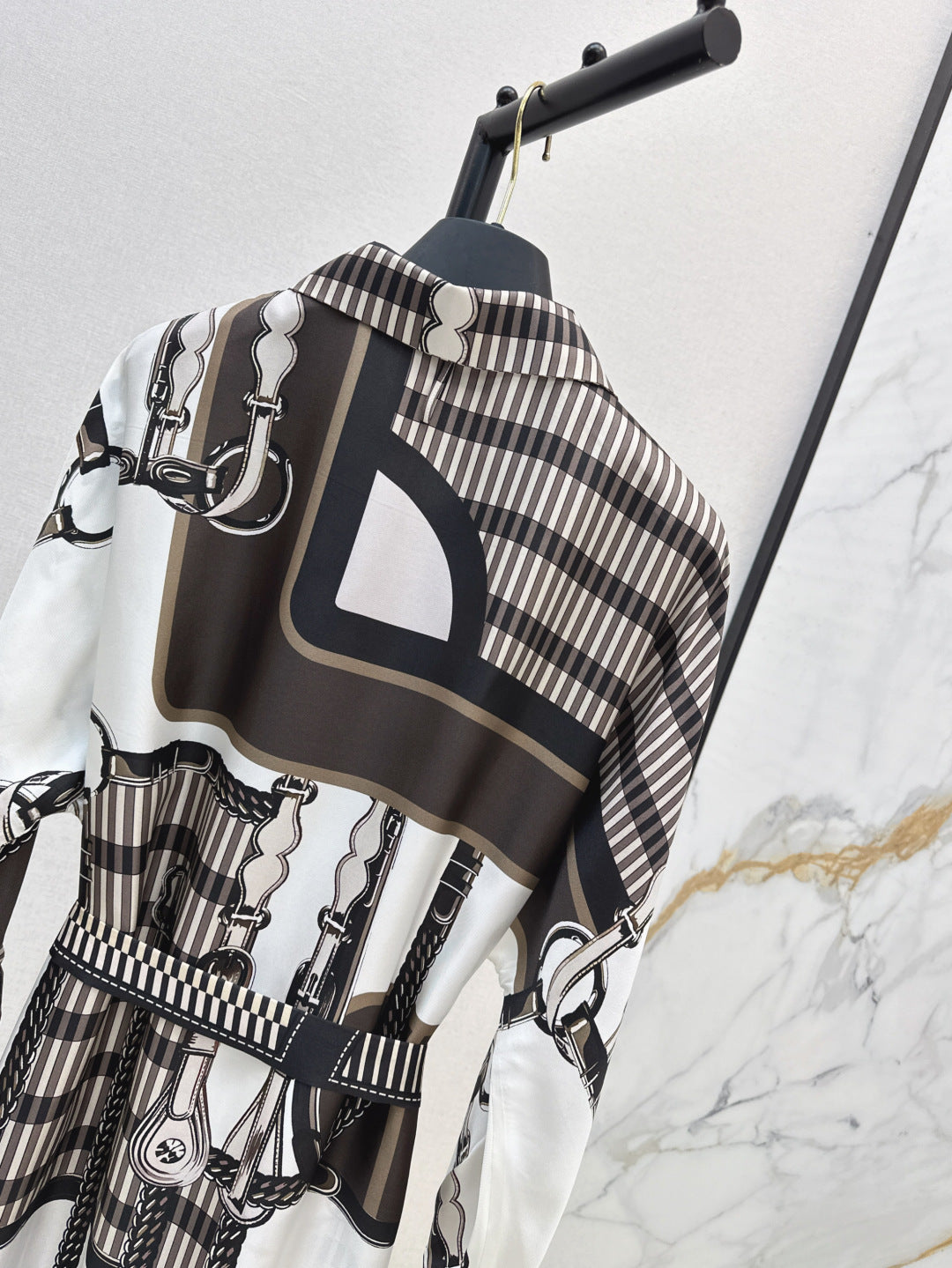 H 25ss silk dress