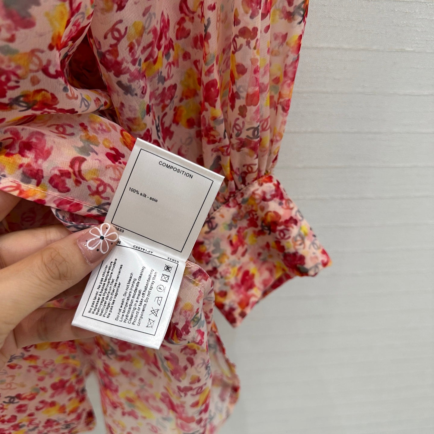 D 25SS floral dress