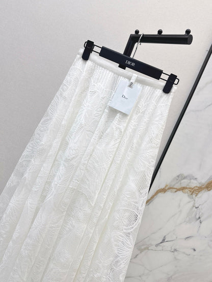 D 25ss lace skirt