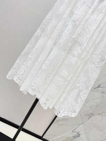 D 25ss lace skirt