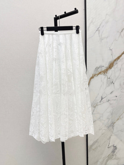 D 25ss lace skirt