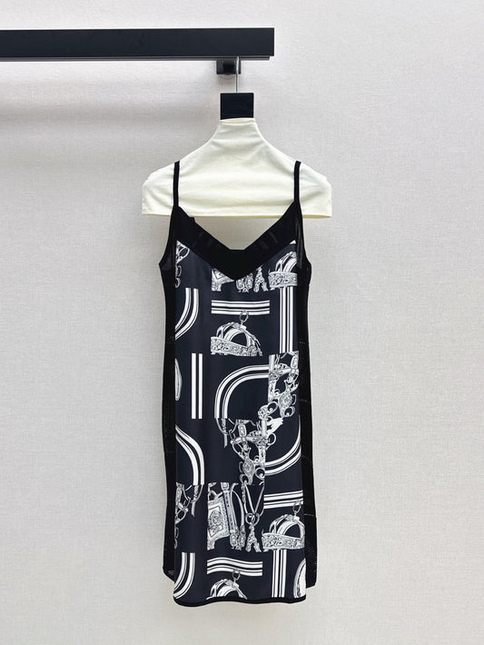 Herm 25ss silk slip dress