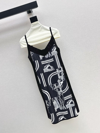 Herm 25ss silk slip dress