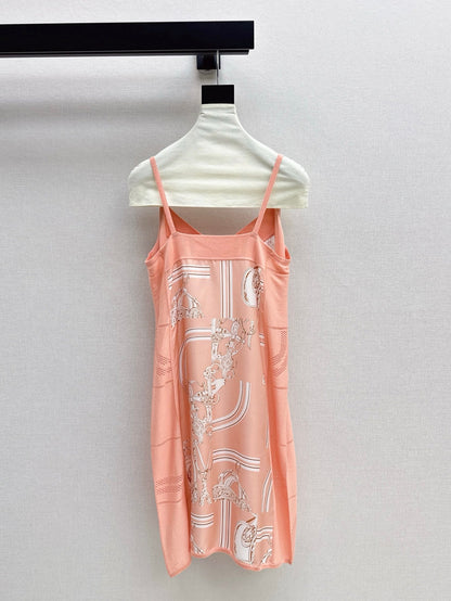 Herm 25ss silk slip dress