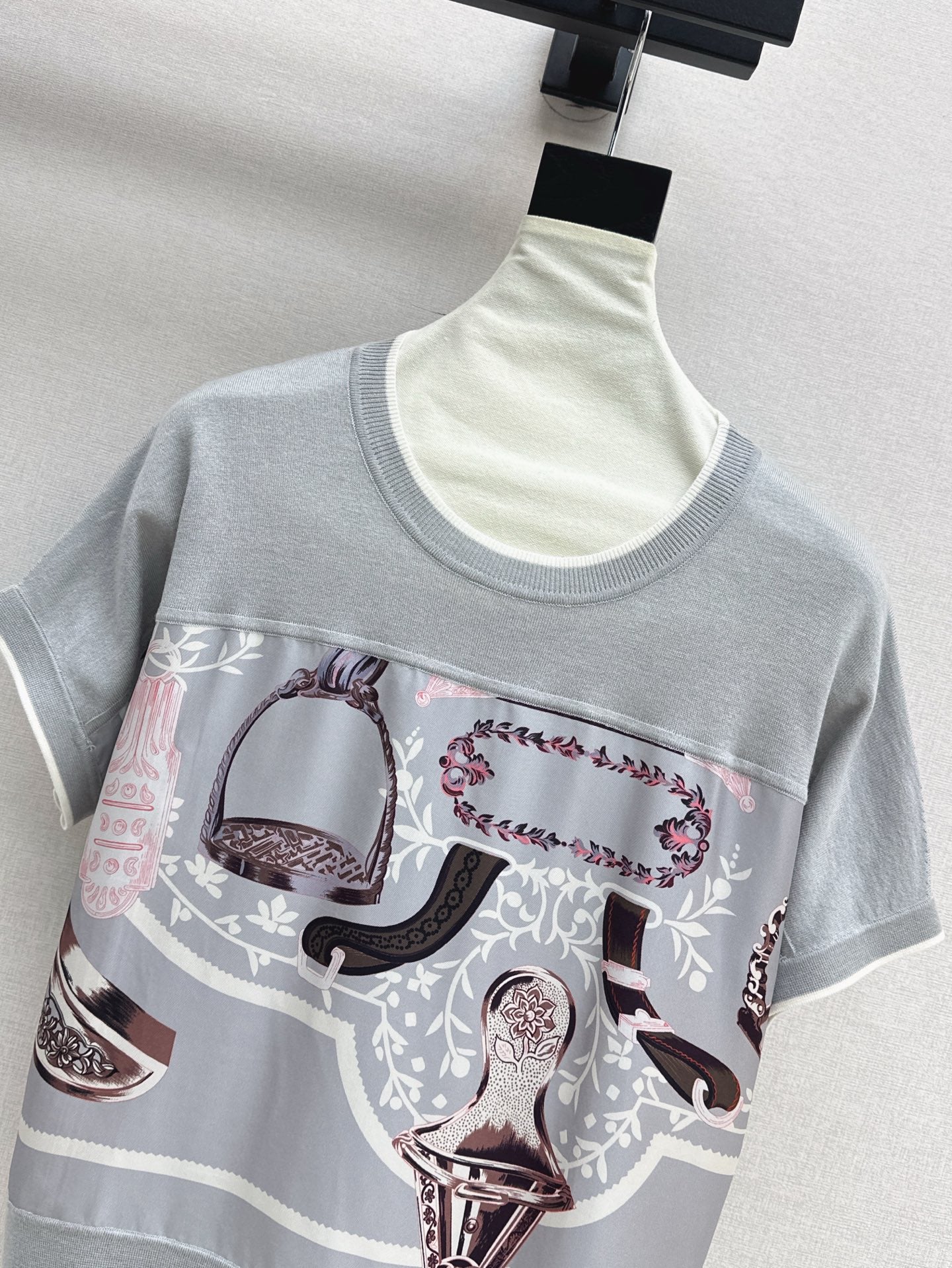 H 25ss knitted t-shirt