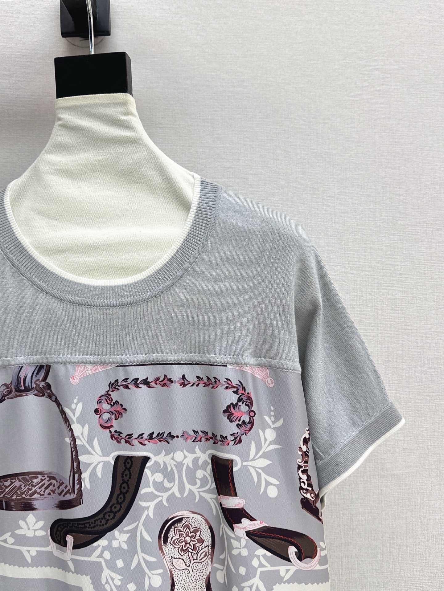 H 25ss knitted t-shirt