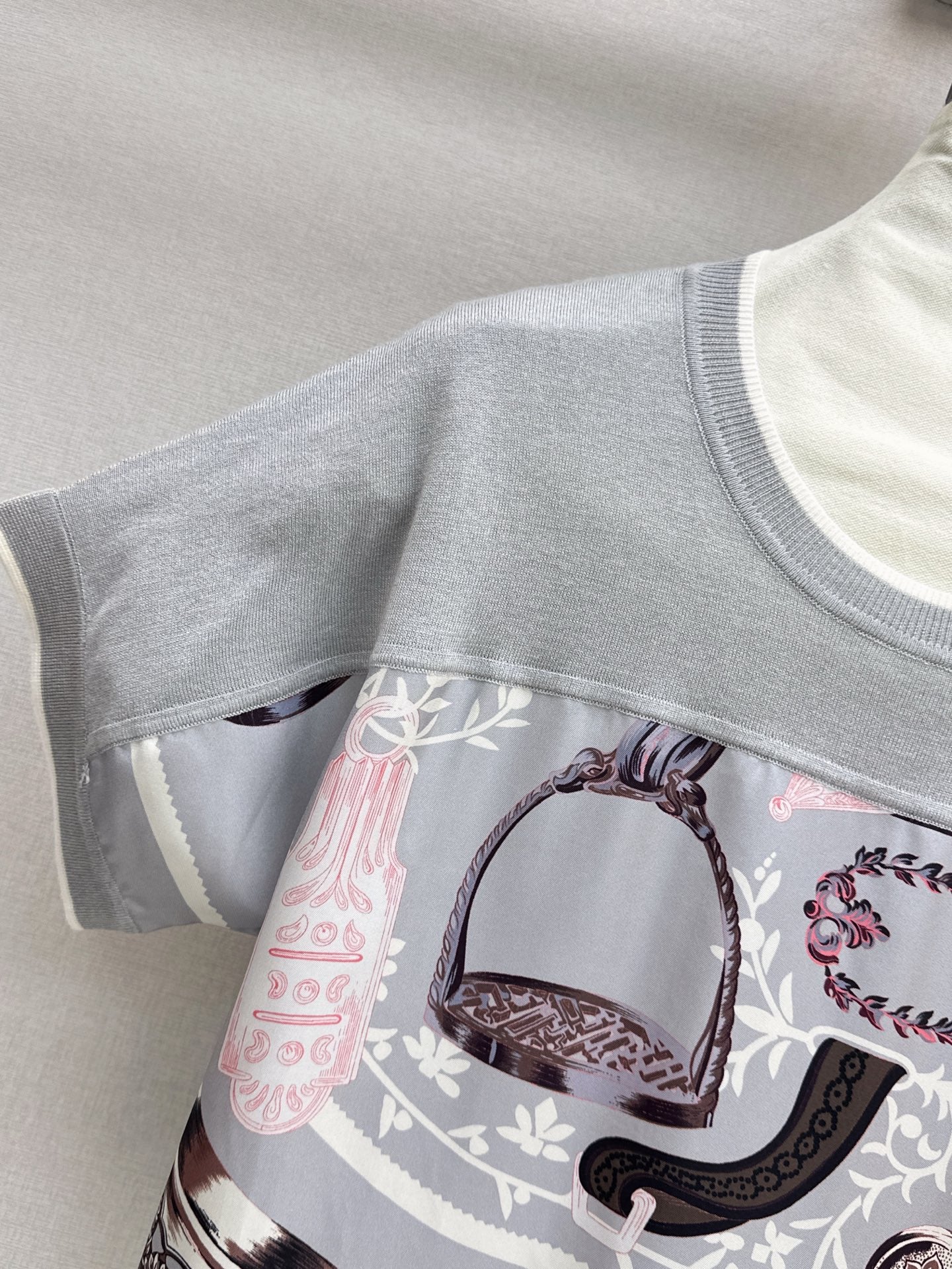 H 25ss knitted t-shirt