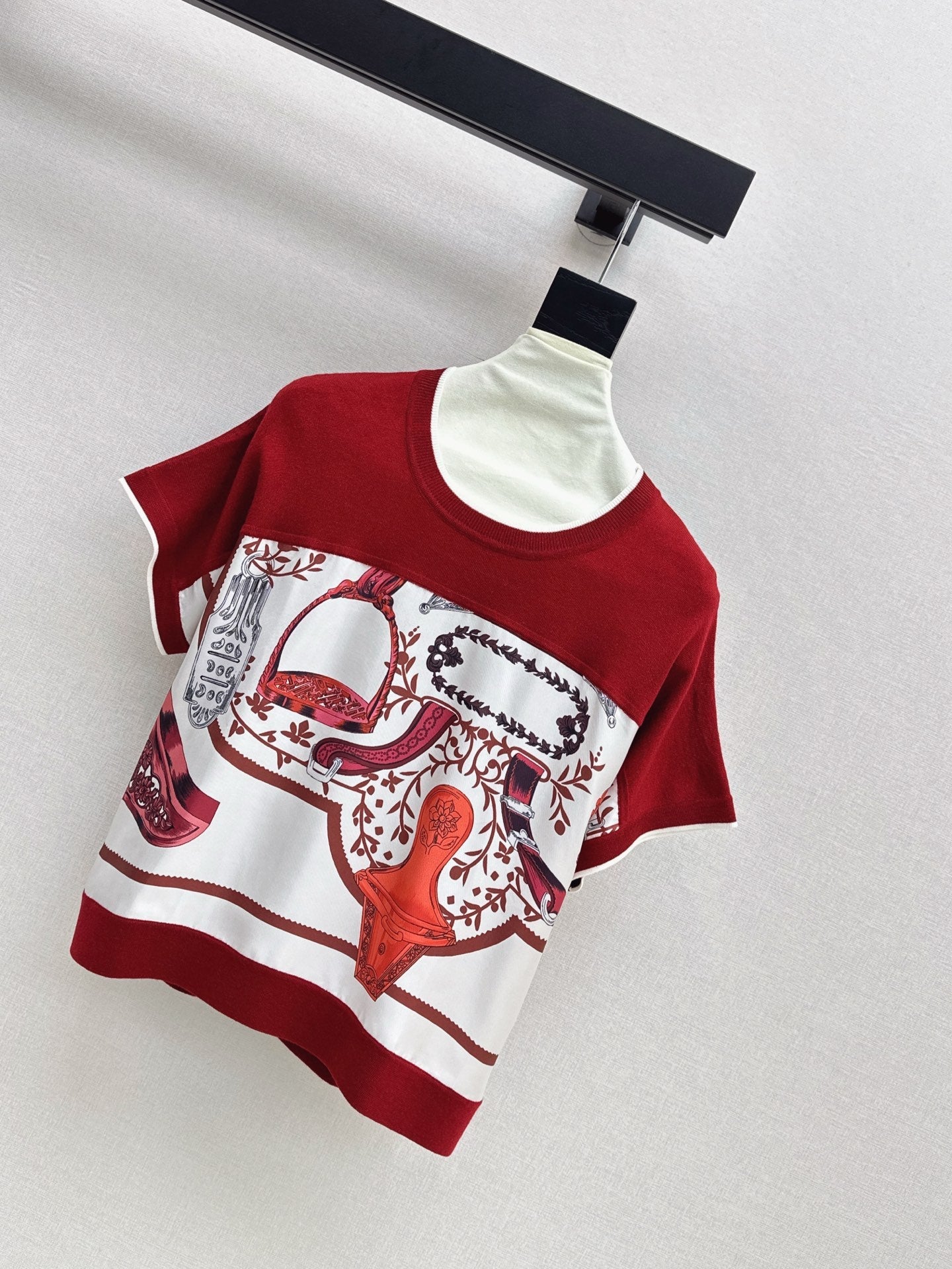 H 25ss knitted t-shirt
