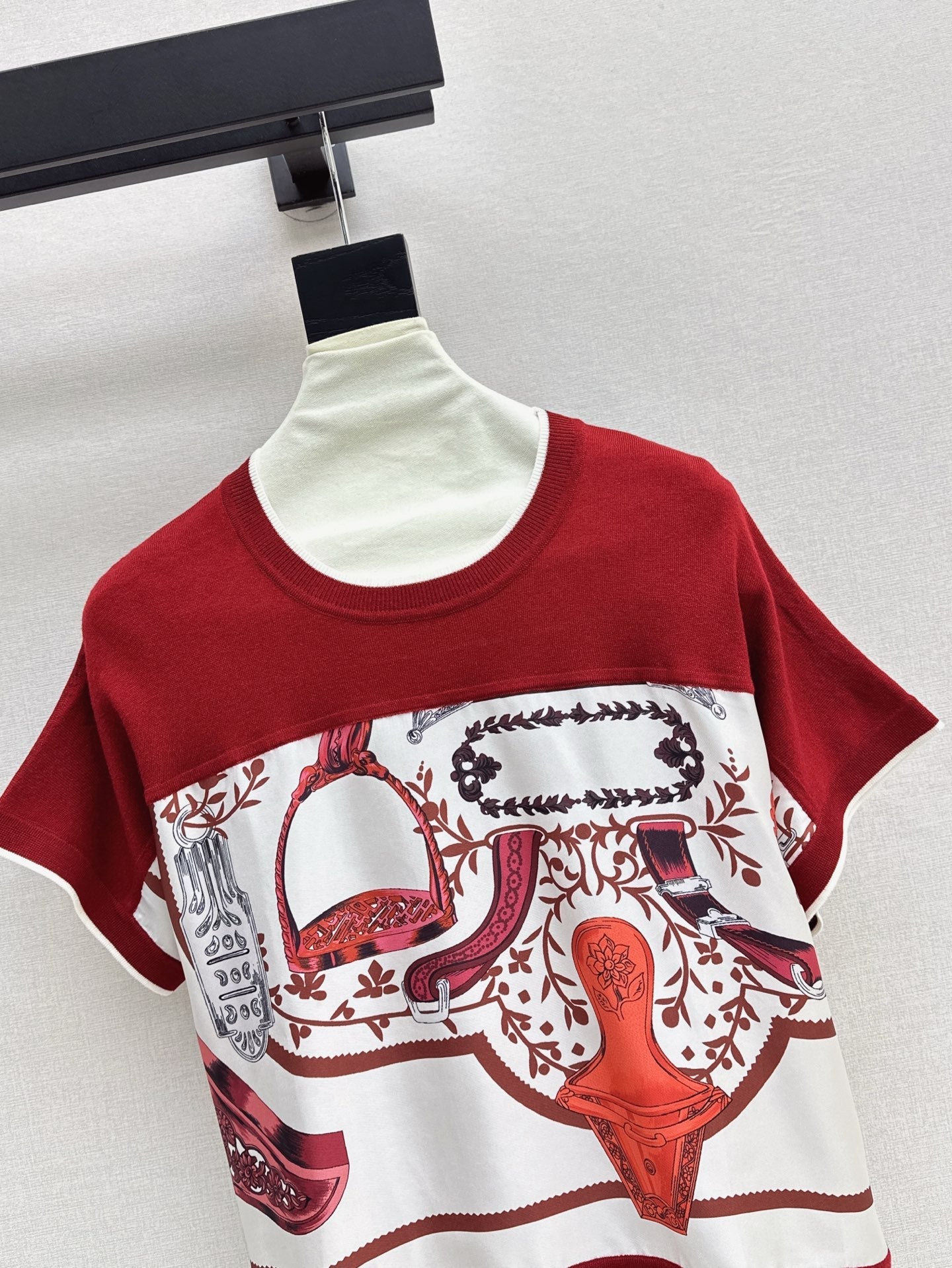 H 25ss knitted t-shirt