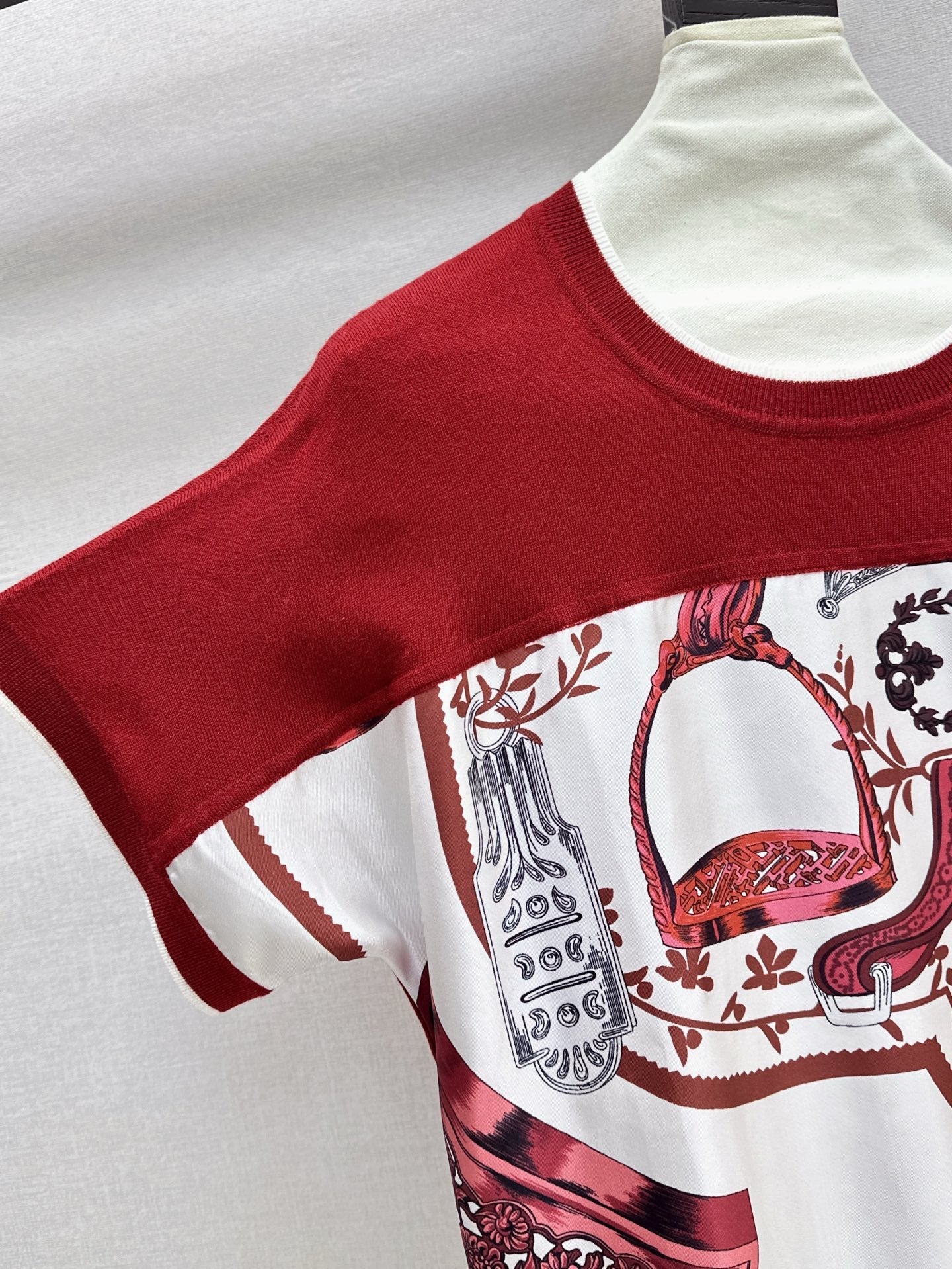 H 25ss knitted t-shirt