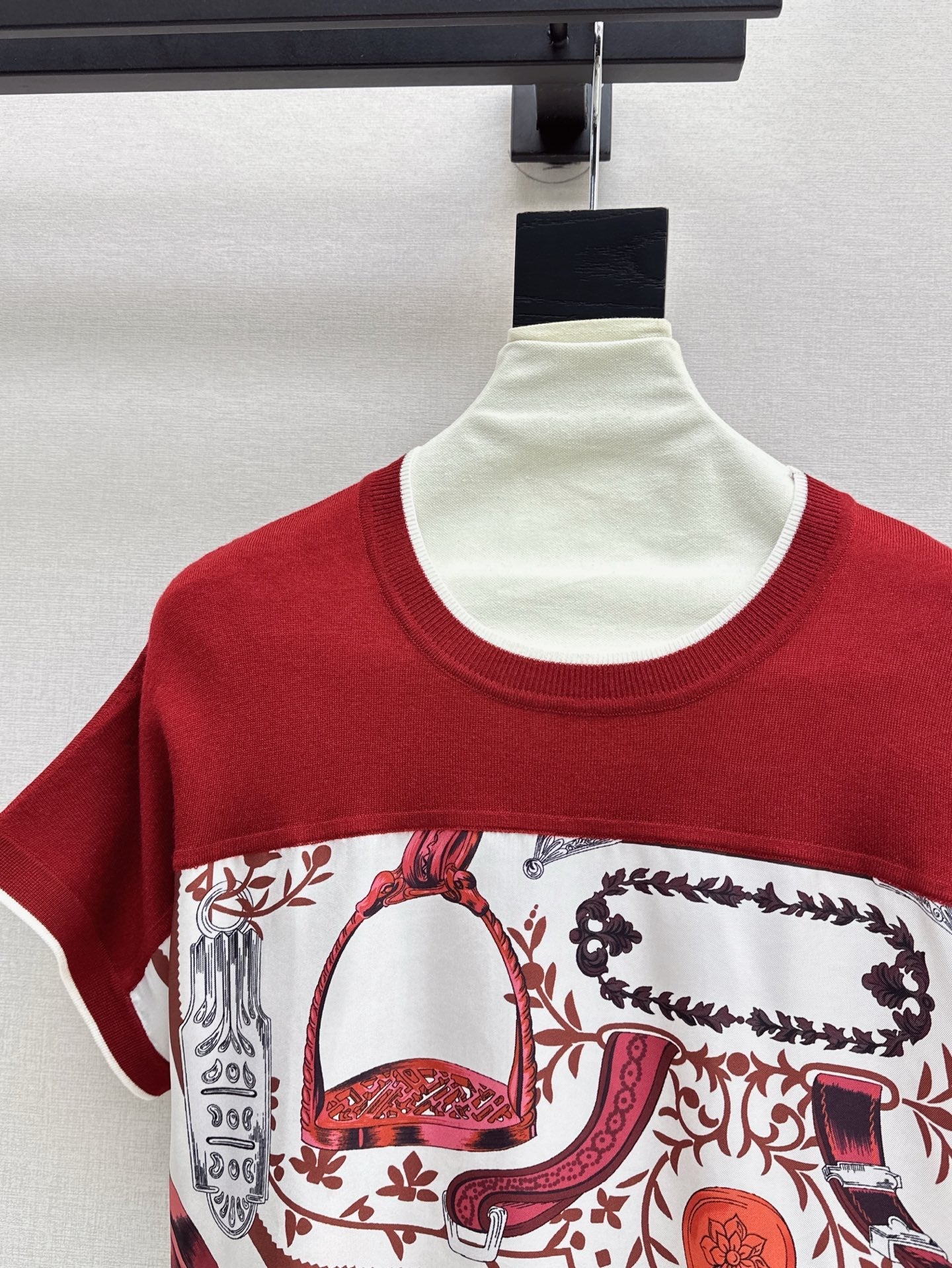 H 25ss knitted t-shirt